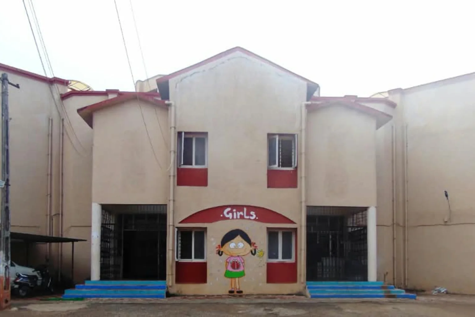 Hostel building at Eklavya Model Residential School Ahwa-Dang